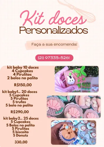 Doces personalizado