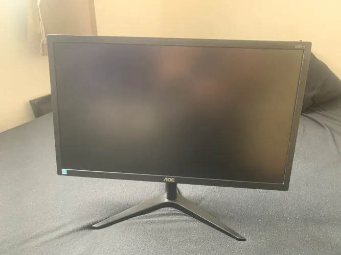 Monitor AOC 22" Full HD - Bordas Ultrafinas (HDMI)