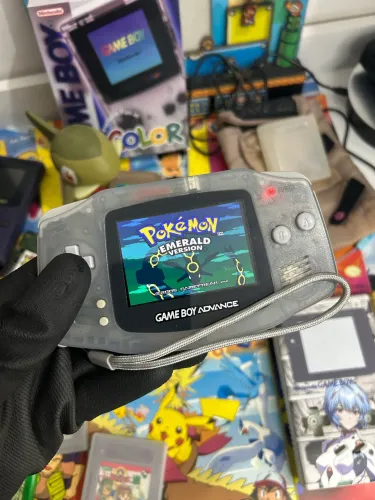 Game boy advance carcaça original tela ips