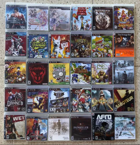 Jogos variados ps3 / itens de coleção / jogos impecáveis