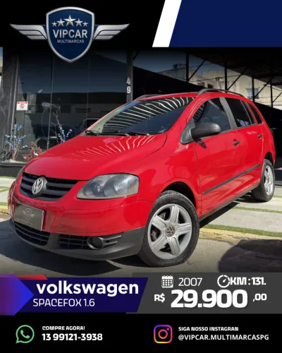 Volkswagen Spacefox Comfortline 1.6 MI T.flex 8V 5P 2007