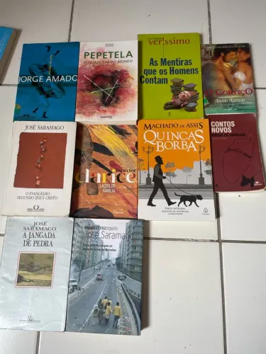 lote 10 livros clássicos da literatura