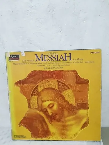 LP.s triplo de o Messiah handel de George Frederic HANDEL  ano (1685/1759) original 