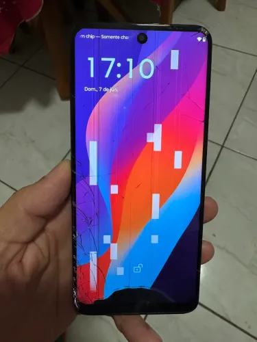 Moto g32 tela trincada ! Leia