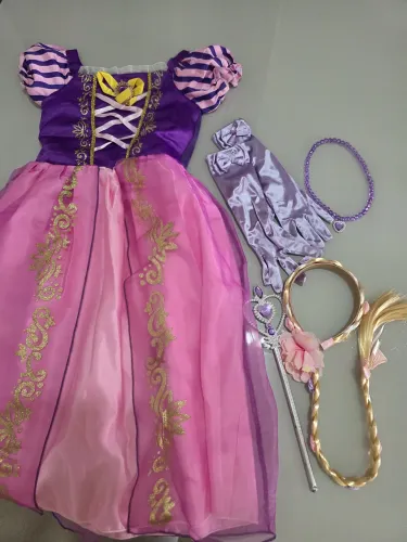 Fantasia completa da Rapunzel
