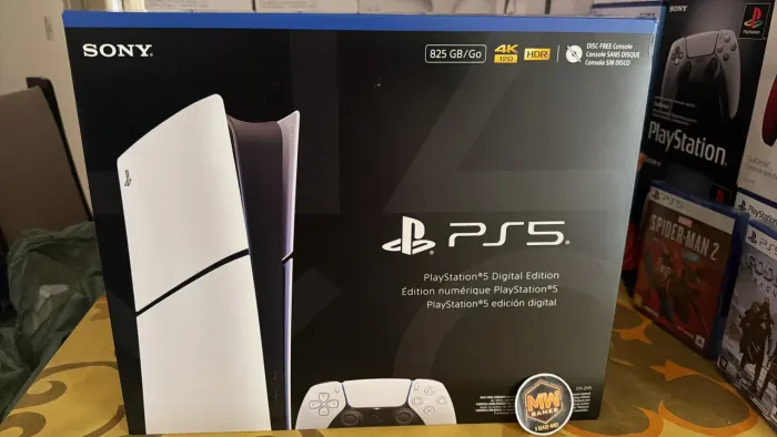 PS5 Slim Digital Novo Lacrado