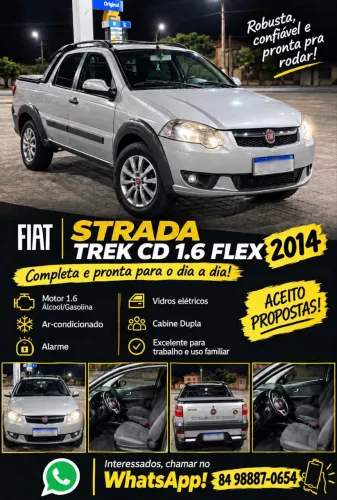 Fiat Strada Trekking 1.6 16V Flex CD 2014