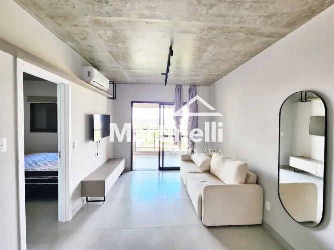 Apartamento mobiliado para venda e locação no Edifício Pixel, próximo à Faculdade USP - Ri