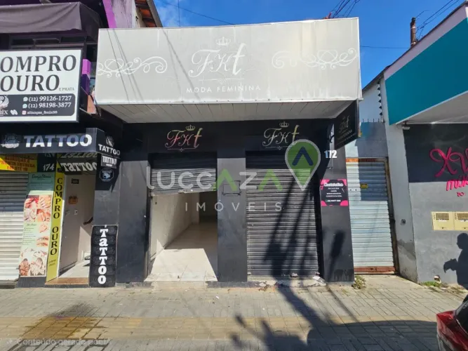 Ponto Comercial no Centro de Jacareí-SP: Sala com 149,05m² de Área - Venda ou Locação!
