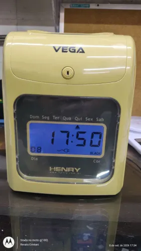 Relógio de ponto Henry - Modelo Vega