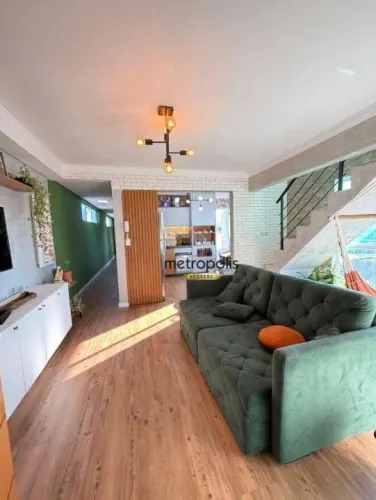 Cobertura com 3 dormitórios à venda, 174 m² por R$ 750.000,00 - Jardim Guapituba - Mauá/SP