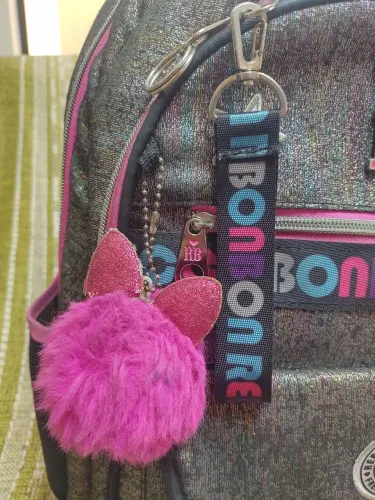 Kit Mochila, lancheira e estojo Rebeca bonbon com rodinhas 