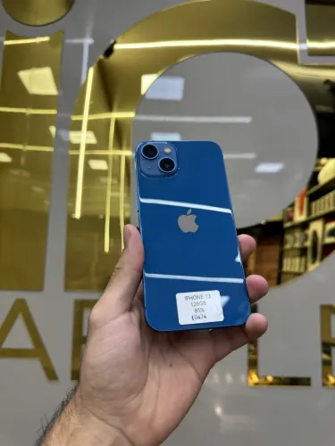 IPHONE 13 128GB AZUL 5G PLACA GENUÍNA QUEIMÃO 