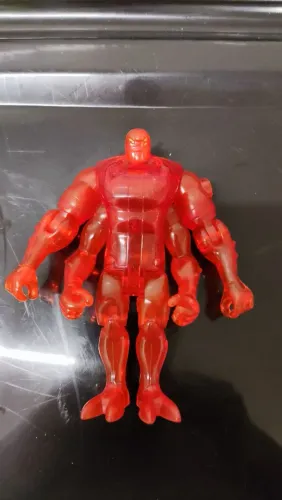 Quatro Braços Transparente Ben 10 Original Bandai Boneco Brinquedo Figura Usado