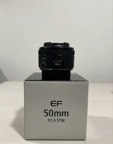 Lente Cânon 50mm f/1.8