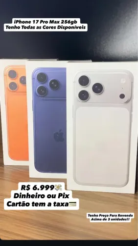iPhone 17 pro Max