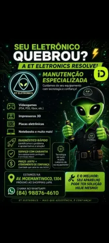 Manutenção em equipamentos eletrônicos!