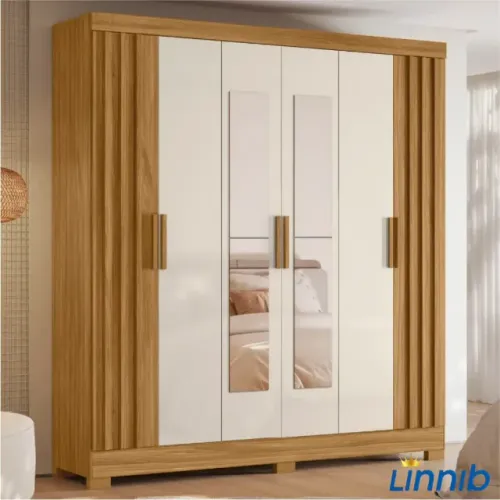 GUARDA ROUPA VALENÇA 6P PAGA SOMENTE NA ENTREGA EM ATÉ 12x SEM JUROS SOMENTE NA LINNIB