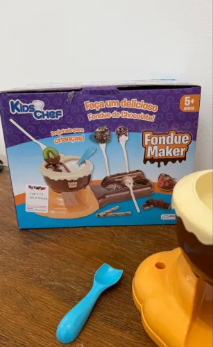 brinquedo kids chef fondue maker multikids novo