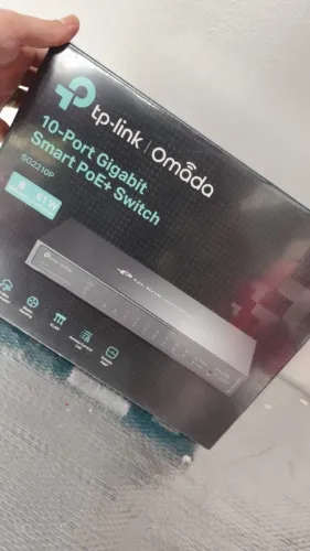Switch TP-Link Omada 10 Portas Gigabit PoE+ (SG22)