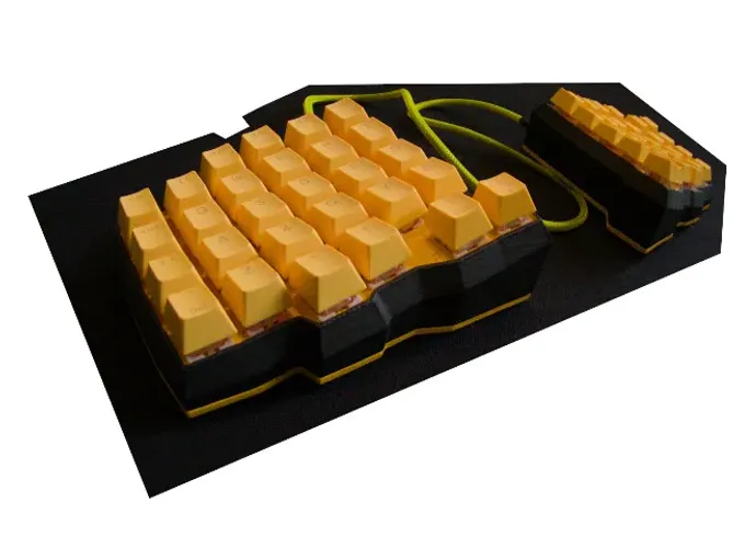 teclado mecanico ergonomico dactyl