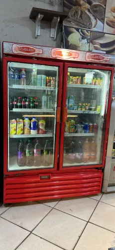Freezer 2 portas coca cola 