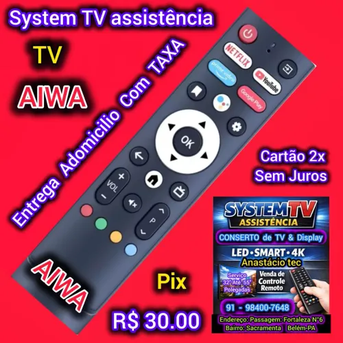 AIWA  Controle TV 