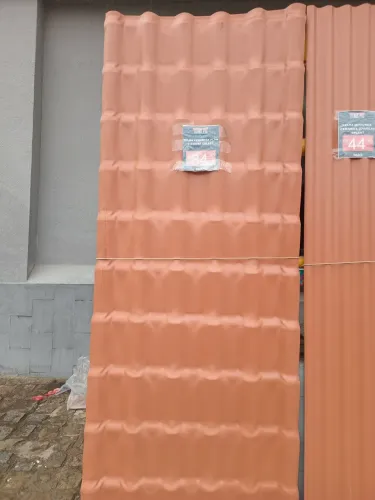 Telha plan 2,41x88 na cor cerâmica