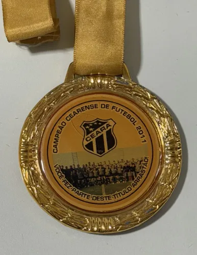 Medalha Ceará Campeão Cearense de 2011 Relíquia em Perfeito Estado