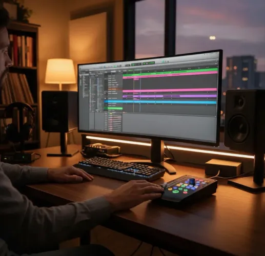 Faderport PreSonus V2 USB ótima para o Ableton Logic e ProTools e outras daws