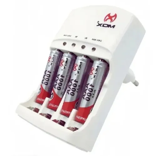 Carregador Mox AAA com Bi-Volt Automático e Auto Stop