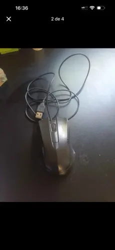 Mouse com fio USB