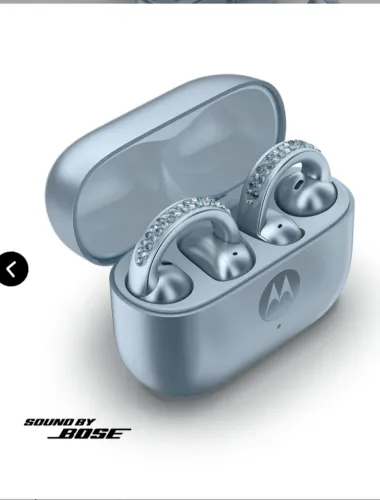Fone de ouvido Sem Fio Moto Buds Loop Crystals by Swarovski