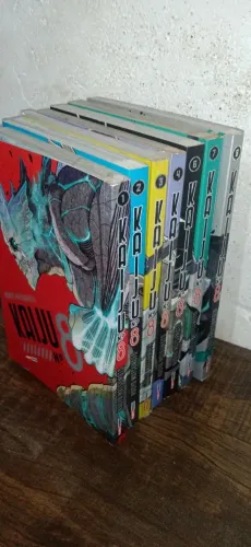 Coleção Mangá - Kaiju n° 8 (1 ao 4, 6 ao 8, 11)