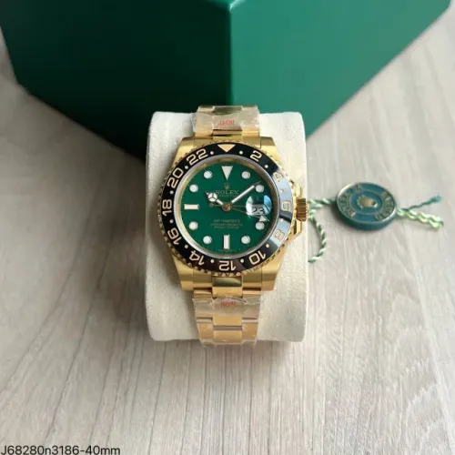 RELOGIO ROLEX GMT MASTER II - FUNDO VERDE - ETA S/c