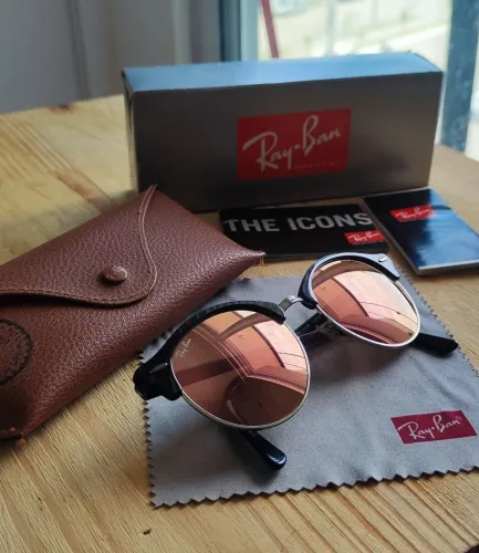 RayBan Clubmaster Rosé Original Semi Novo