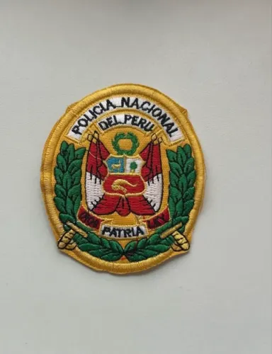 patch da polícia nacional do peru