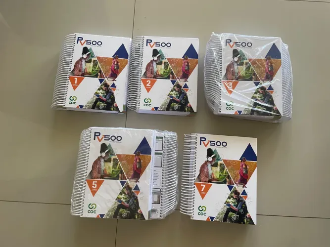 Kit Pré-Vestibular COC 2024 completo, livros 1 ao 7 nunca usados.