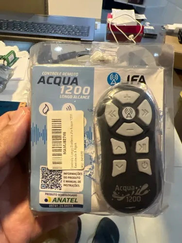 Controle Remoto Longo Alcance JFA Acqua 1200 Resistente à Água - Novo