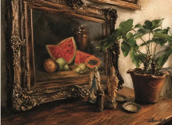 quadro natureza morta