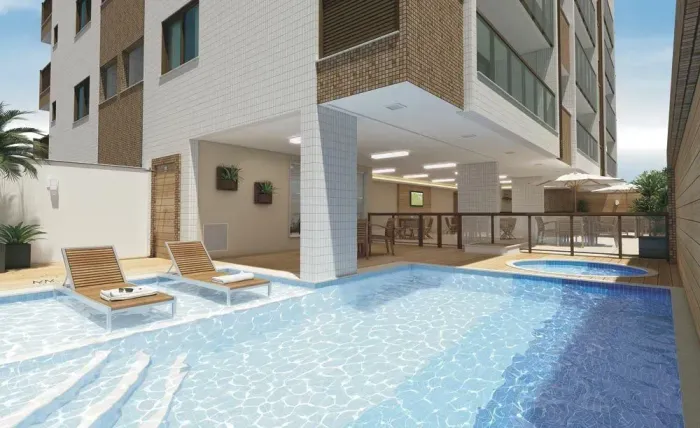 BS IMOBILIÁRIA VENDE!  Excelente apartamento montado no condomínio Calle Due, o imóvel é s