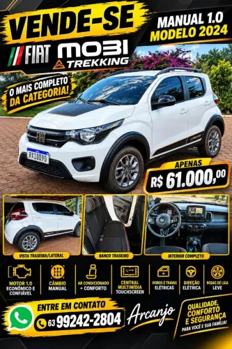 Fiat Mobi Trekking 1.0 Flex 5P 2024