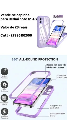 Capa para celular 