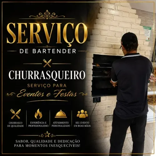 Churrasqueiro Profissional Orçamento WhatsApp >>71) 9_9_2_3_2-5_3_0_1