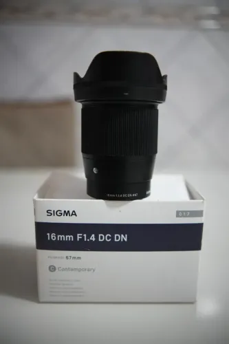 Lente Sigma 16mm f1.4 para Sony