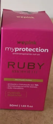 Antitranspirante Roll On My Protection Ruby Rhodolite We Pink