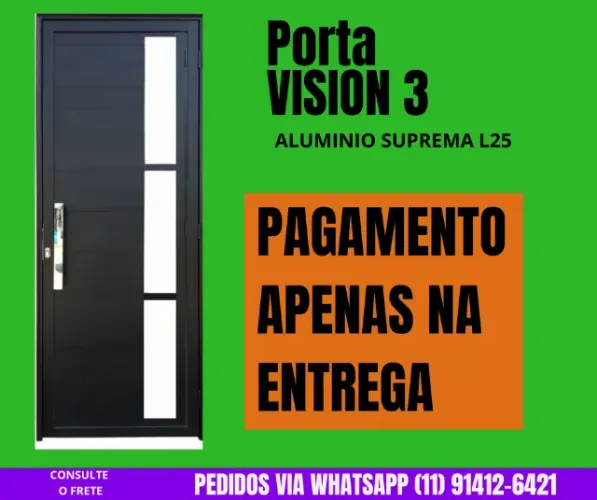 Porta Lambril Visor Duplo Vdr. Boreal Alumínio Preto