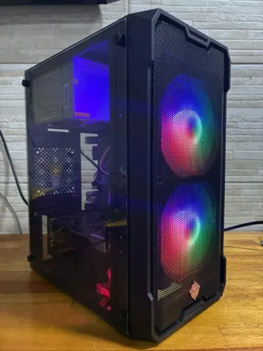 PC Gamer i3-8100 GTX 1050 8GB DDR4 SSD 240GB RGB