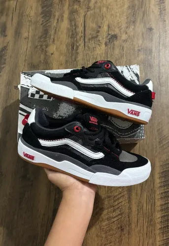 Tênis Wayvee 2.0 Skate Black/White/Red Original