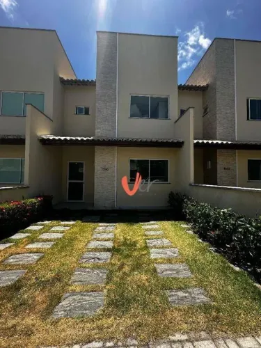 Casa com 4 dormitórios à venda, 107 m² por R$ 500.000,00 - Divineia - Aquiraz/CE